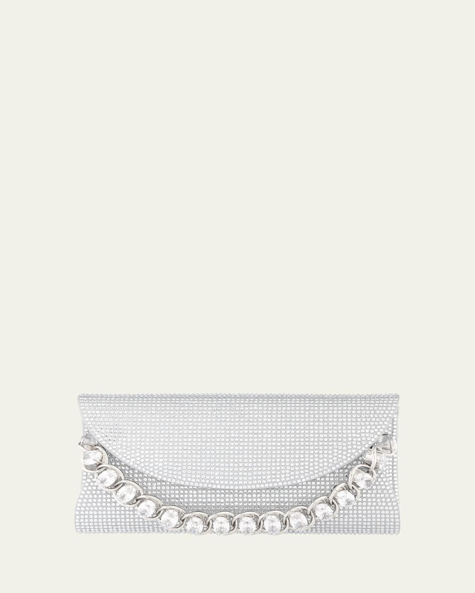 Taylor Crystal Chain Clutch Bag